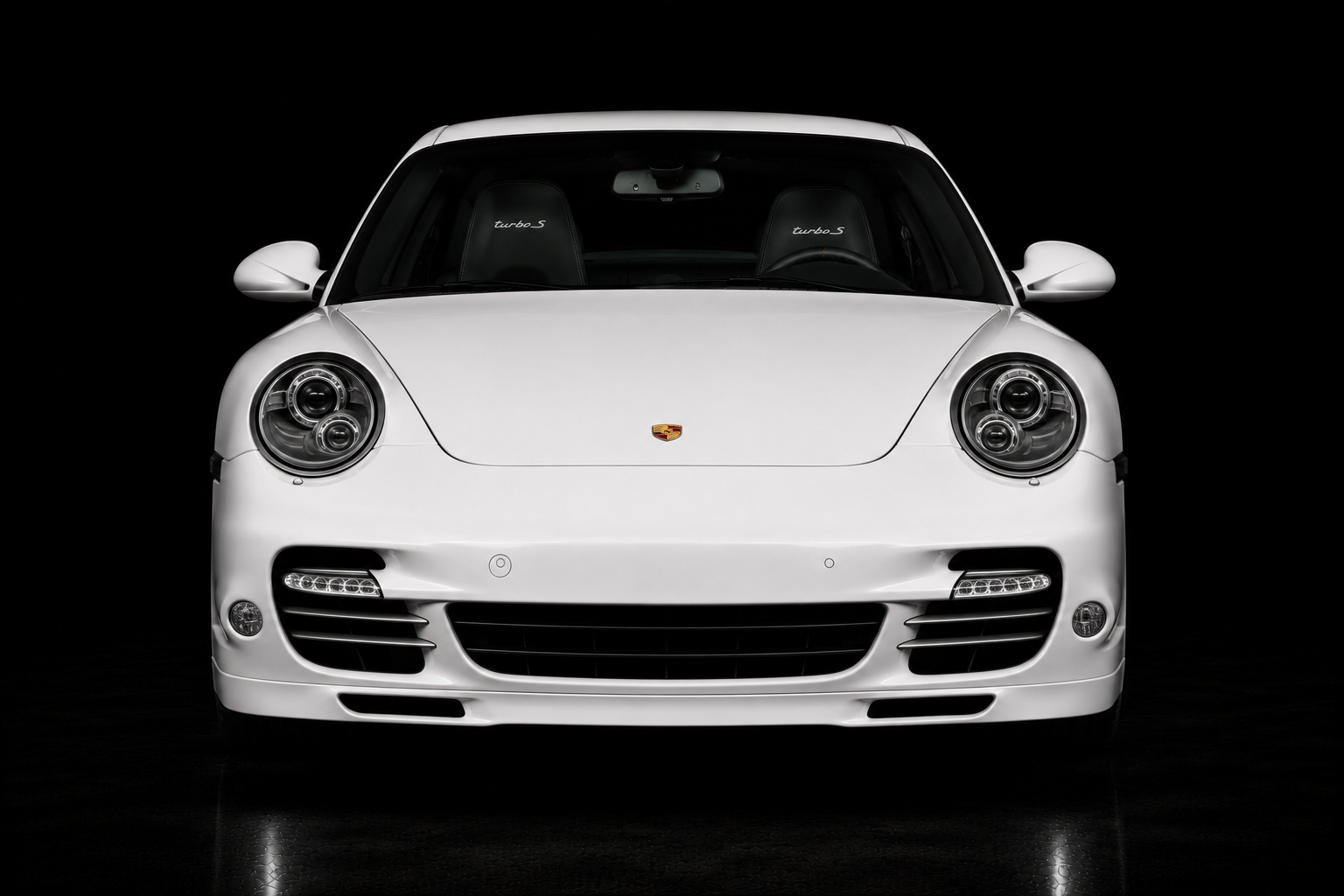 2012 Porsche 911 Turbo S 997.2 in Carrara White