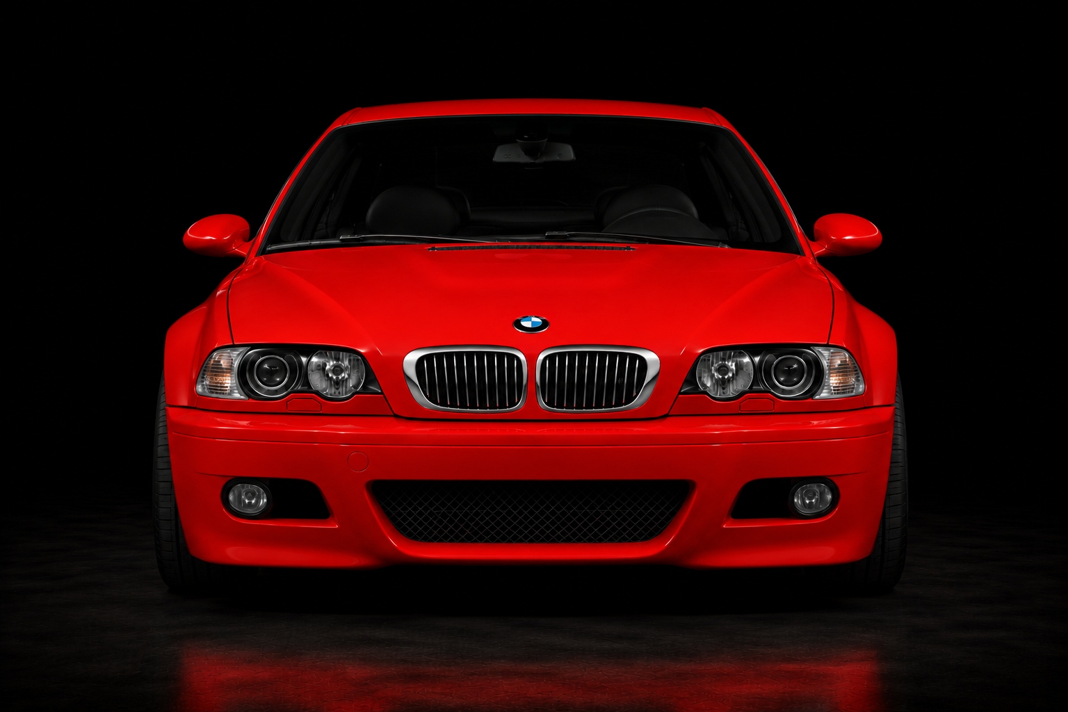 2004 BMW E46 M3 in Imola Red